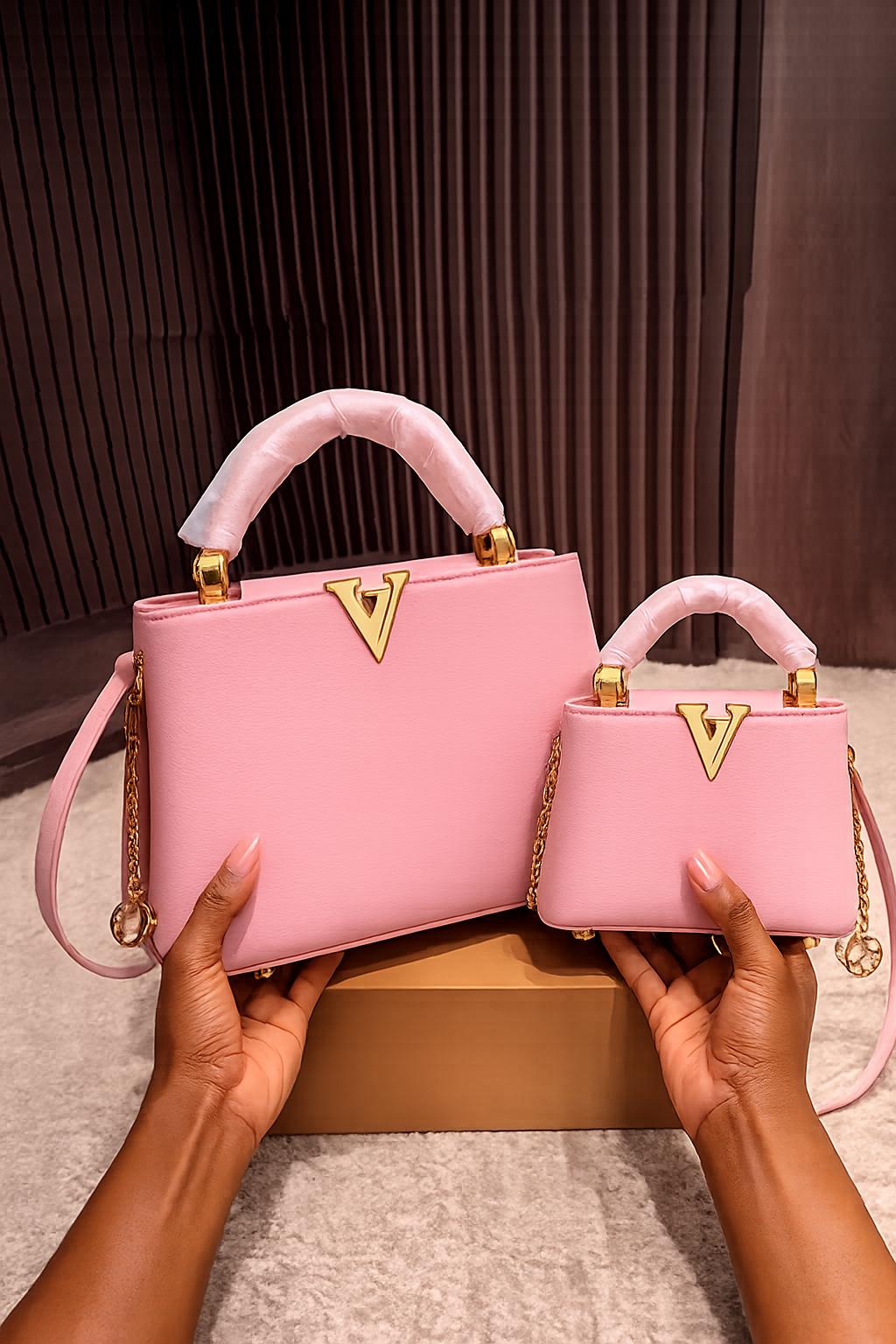 Pink Aura Blush Luxe Set